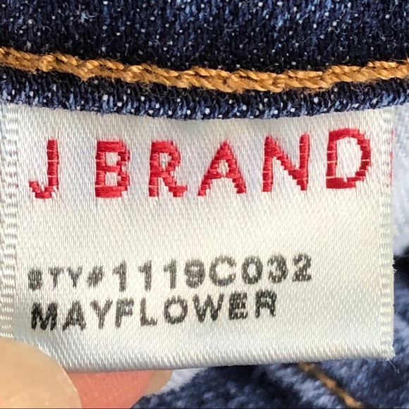 J Brand Bailey Boot Leg Jeans in Mayflower Sz 30 - Picture 4 of 8